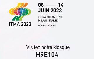 Visitez notre kiosque ITMA 2023 - Mission Team Textile Canada à Milan, Italie, kiosque H9E104